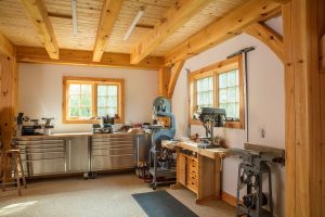 Man Cave Party Barn in Northern Wisconsin | Custom Timber Frames