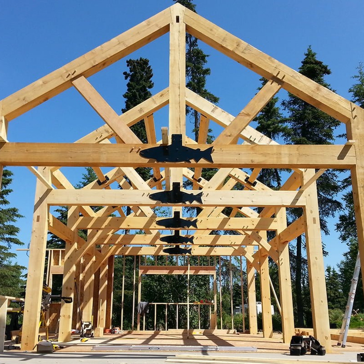 Timber Frame Construction | Handcrafted By Custom Timber Frames